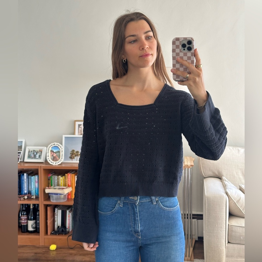 Black Roxy sweater
